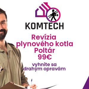 Revízia plynového kotla Poltár