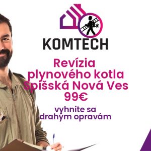 Revízia plynového kotla Spišská Nová Ves