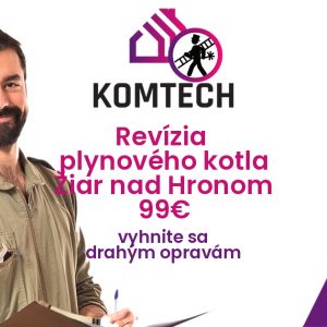 Revízia plynového kotla Žiar nad Hronom