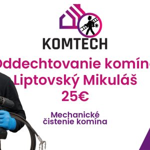 Oddechtovanie komína Liptovský Mikuláš - Mechanické čistenie komína