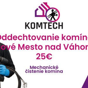 Oddechtovanie komína Nové Mesto nad Váhom - Mechanické čistenie komína