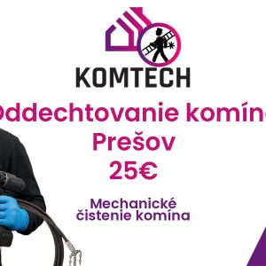 Oddechtovanie komína Prešov - Mechanické čistenie komína