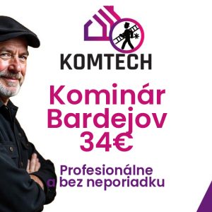 Kominár Bardejov - čistenie komína a revízia