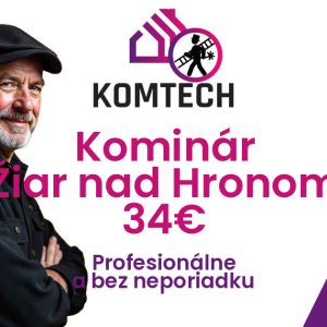 Kominár Žiar nad Hronom - čistenie komína a revízia