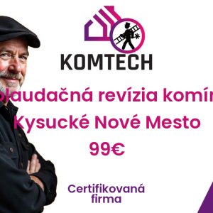 Kolaudačná revízia komína Kysucké Nové Mesto