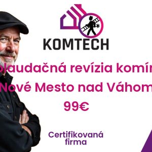 Kolaudačná revízia komína Nové Mesto nad Váhom