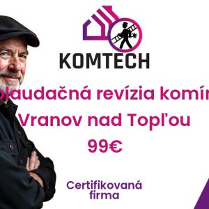 Kolaudačná revízia komína Vranov nad Topľou
