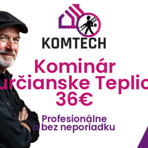 Kominár Turčianske Teplice - čistenie komína a revízia