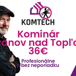 Kominár Vranov nad Topľou - čistenie komína a revízia