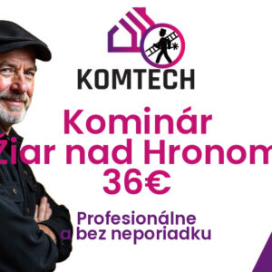 Kominár Žiar nad Hronom - čistenie komína a revízia